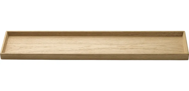 Still Dienblad - rectangular Still von BOLIA in Geolied eiken, fineer, 18 × 78 cm – Produktfoto