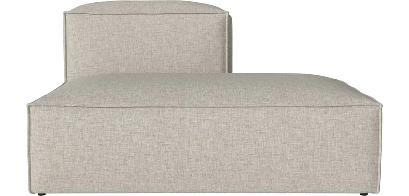 Cosima Nest module met open einde - rechts Cosima by BOLIA in Nantes – Soepel weefsel, Sand – product photo