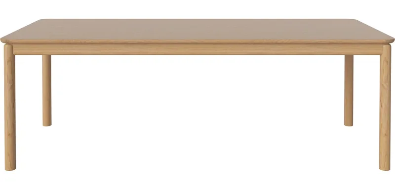 Ronya Eettafel 220 x 90 cm Ronya van BOLIA in Geolied eiken, fineer, Geolied eiken, Massief – productfoto