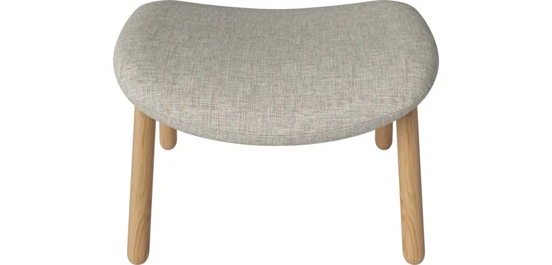Cosh Poef Cosh van BOLIA in Nantes – Soepel weefsel, Sand, Geolied eiken, Massief – productfoto
