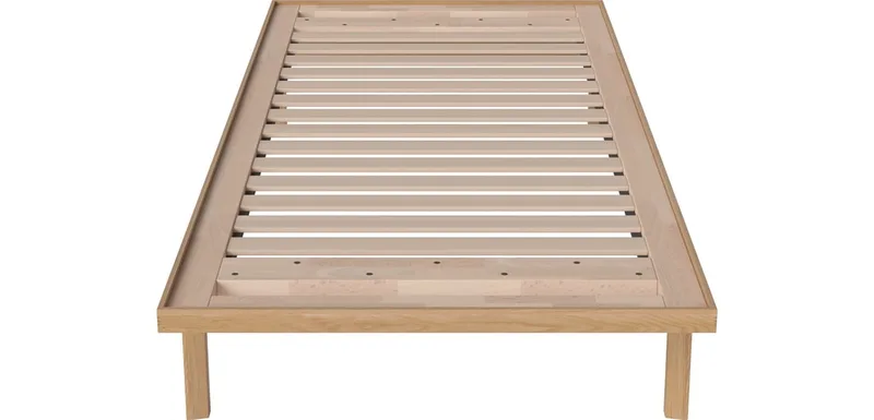 Elton Bedframe 90 x 200 cm Elton van BOLIA in Geolied eiken – productfoto