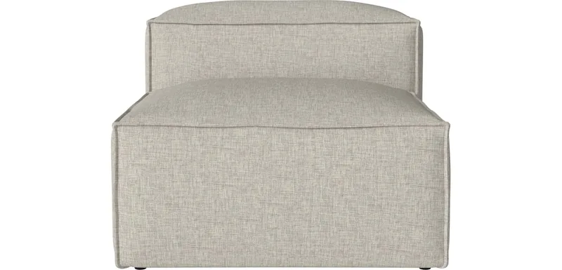 Cosima Kleine Rugmodule diepte 100 cm Cosima van BOLIA in Nantes – Soepel weefsel, Sand – productfoto