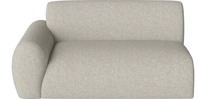 Núvol Grote Hoekmodule – links Núvol by BOLIA in Nantes – Soepel weefsel, Sand – product photo