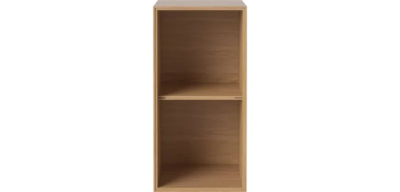 Vega boekenkast -70x35x35 cm Vega by BOLIA in Geolied eiken – product photo