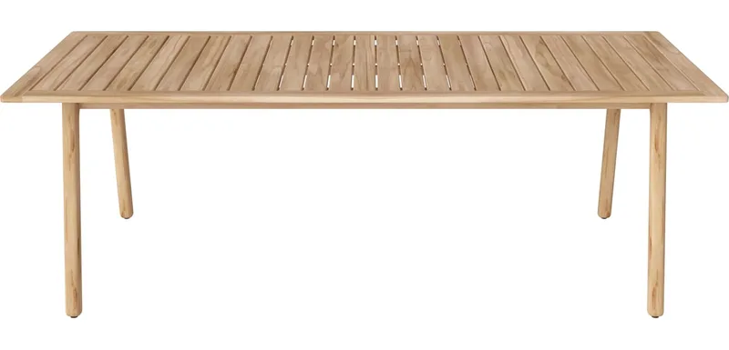 Patio tuin eettafel Patio van BOLIA in Onbehandeld teak, Massief, 220 cm – productfoto