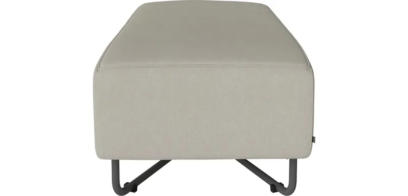 Orlando O2 tuinpoef - kleine Orlando Outdoor O2 van BOLIA in Brezza – Stof voor buitenshuis, Sand – productfoto