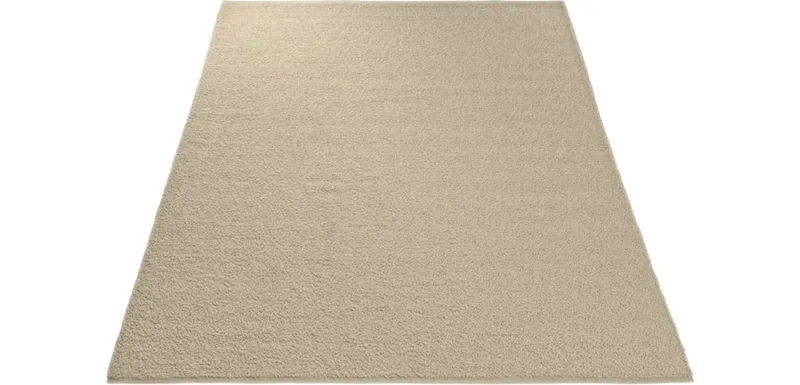 Cinti Vloerkleed – vierkant Cinti by BOLIA in Beige, 250 × 250 cm – interior photo