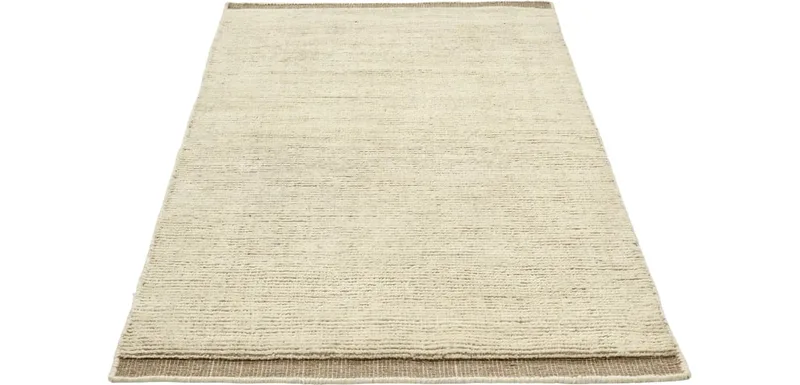 Vilde Vloerkleed 70 x 140 cm Vilde de BOLIA en Beige – photo d’ambiance