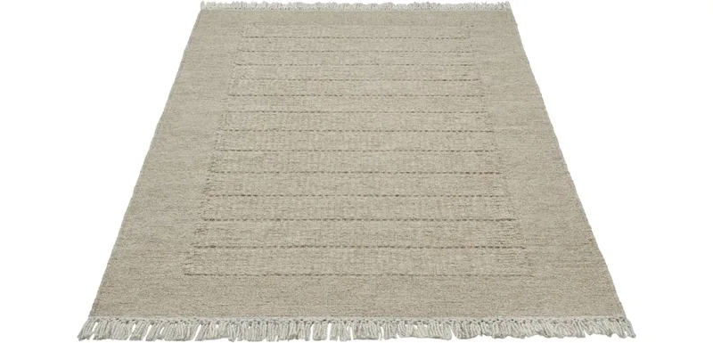 Sera Vloerkleed 70 x 140 cm incl. ondertapijt Sera van BOLIA in Sand – productfoto