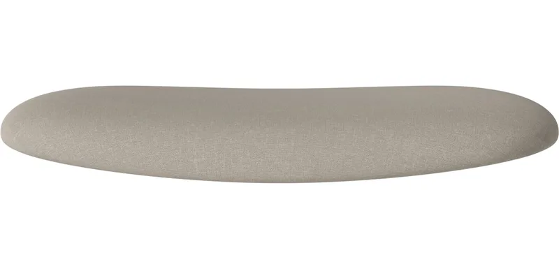 Calma fauteuil zitkussen - vervangbaar Calma by BOLIA in Soil – Soepel weefsel, Sand – product photo
