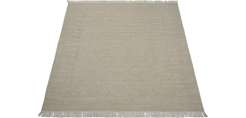 Sera Vloerkleed 300 x 400 cm incl. ondertapijt Sera van BOLIA in Sand – productfoto