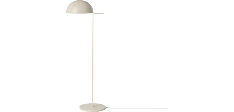 Aluna Vloerlamp Aluna van BOLIA in Matcrème gelakt ijzer – productfoto