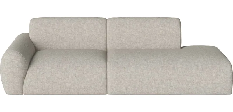 Núvol 2 Modules m. kleine hoek en open-end – rechts Núvol van BOLIA in Nantes – Soepel weefsel, Sand – productfoto