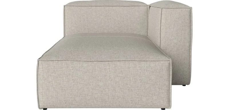 Cosima Nest slaapbank chaise longue - rechts Cosima de BOLIA en Nantes – Soepel weefsel, Sand – photo du produit