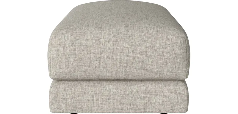 Avelou Poef 58 x 101 cm Avelou van BOLIA in Nantes – Soepel weefsel, Sand – productfoto
