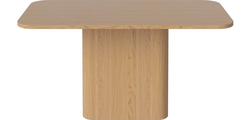 Eida houten bureau Eida de BOLIA en Geolied eiken – photo d’ambiance