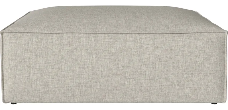 Cosima Poef 123 x 93 cm Cosima von BOLIA in Nantes – Soepel weefsel, Sand – Produktfoto