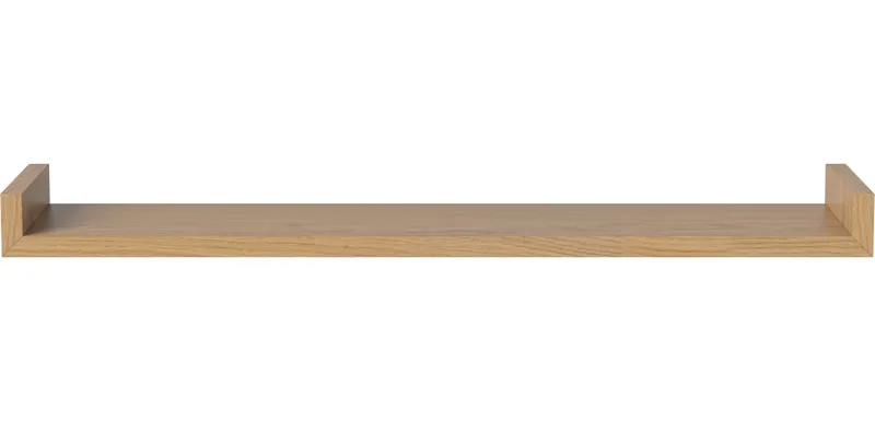 Display Plank – 80 cm Display van BOLIA in Geolied eiken, fineer, Symmetrisch – productfoto