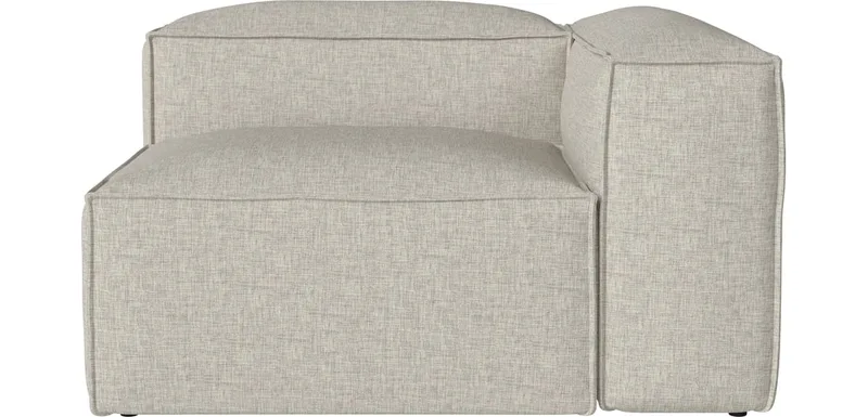 Cosima Kleine Hoekmodule diepte 100 cm - rechts Cosima by BOLIA in Nantes – Soepel weefsel, Sand – product photo