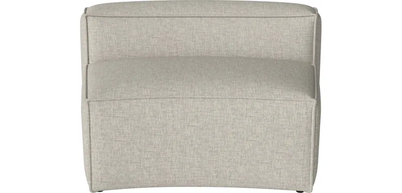 Cosima Curved kleine rugmodule 100 cm Cosima van BOLIA in Nantes – Soepel weefsel, Sand – productfoto