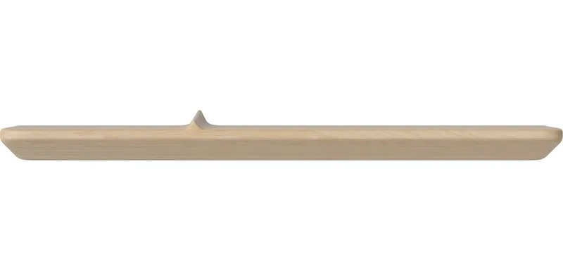 Wave Plank 70 x 12 cm Wave by BOLIA in Witgepigmenteerd geolied eiken, Massief – product photo
