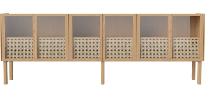 Cana Dressoir 235 cm Cana by BOLIA in Geolied eiken – product photo