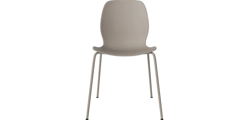Seed Stoel met Metalen Frame Seed by BOLIA in Mokka, Mocca gelakt staal – product photo