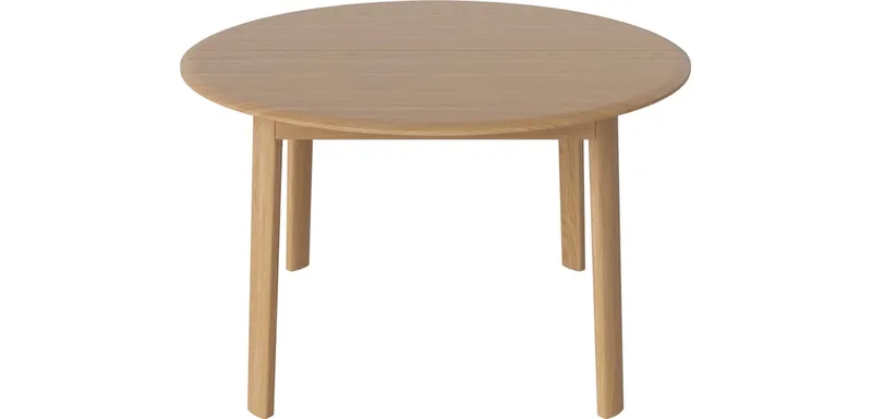 Palo Ronde Tafel Ø121 cm met de mogelijkheid om te verlengen Palo van BOLIA in Geolied eiken – productfoto
