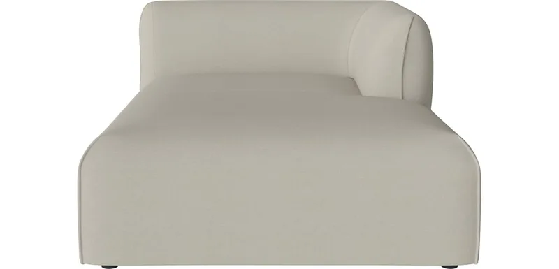 Arke tuinbank chaise longue 115 x 170 cm - rechts Arke Outdoor van BOLIA in Brezza – Stof voor buitenshuis, Sand – productfoto