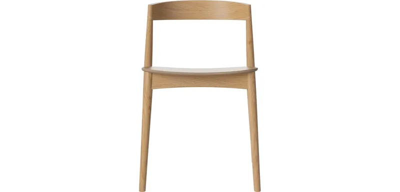 Kite Eetkamerstoel Kite by BOLIA in Geolied eiken, fineer, Geolied eiken, Massief – product photo