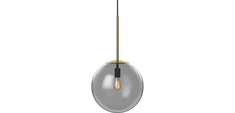 Orb Hanglamp Ø25 cm Orb by BOLIA in Mat antiek vermessingd ijzer – product photo