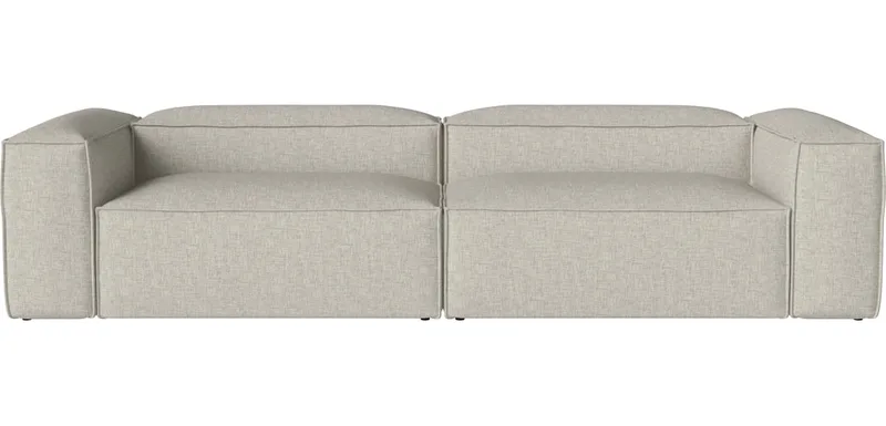 Cosima 2 Modules diepte 100 cm m. grote hoek Cosima van BOLIA in Nantes – Soepel weefsel, Sand – productfoto