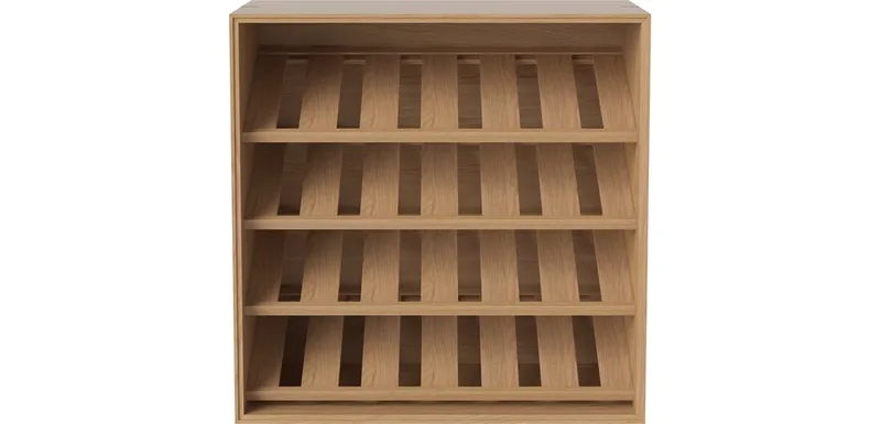 Vega wijnkast Vega by BOLIA in Geolied eiken – interior photo