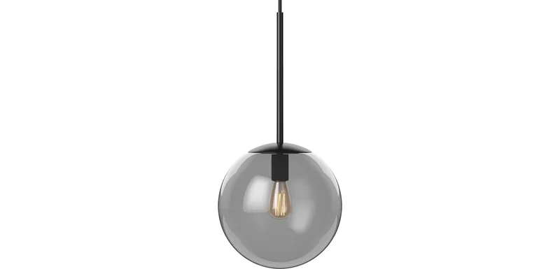 Orb Hanglamp Ø20 cm Orb van BOLIA in Matzwart gelakt ijzer – productfoto