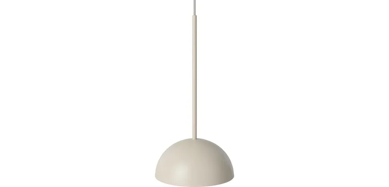 Aluna Hanglamp Ø27 cm Aluna van BOLIA in Matcrème gelakt ijzer – productfoto