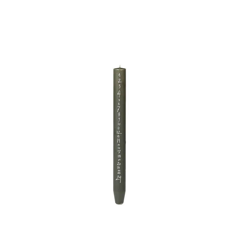 Handwritten Calendar Candle von Broste Copenhagen – Produktfoto