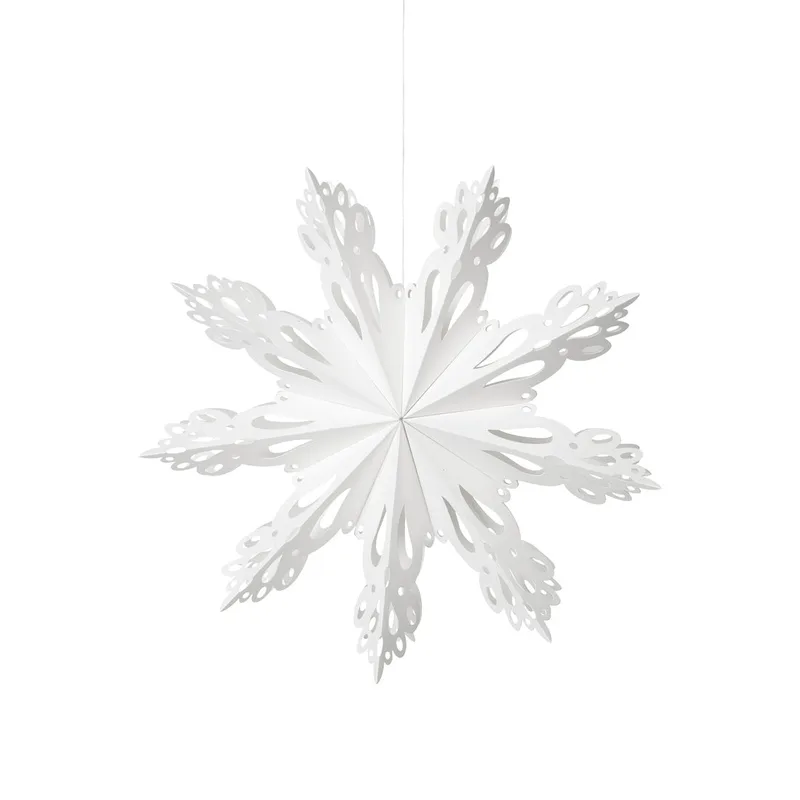 Snowflake Star Ornament M de Broste Copenhagen – photo du produit
