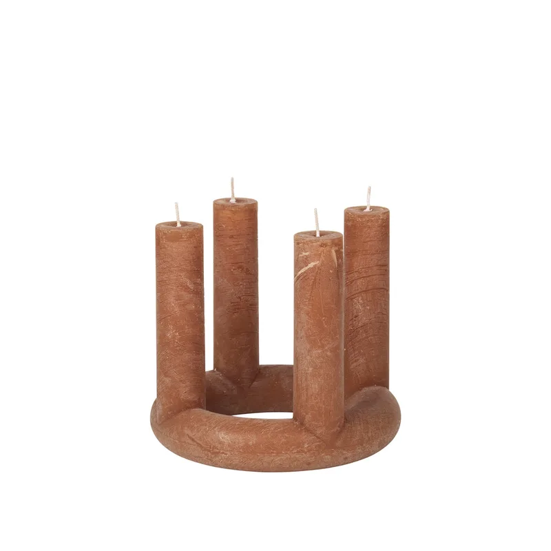 Lucille Sculpture candle von Broste Copenhagen – Produktfoto