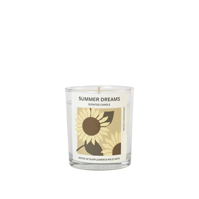 Botanical Scented Candle 'Summer Dreams' van Broste Copenhagen – productfoto