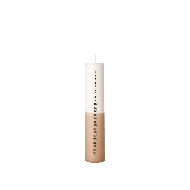 Duo Calendar Candle van Broste Copenhagen – productfoto
