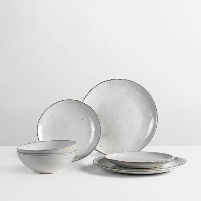 Nordic Sand Dinner Set for Two by Broste Copenhagen – product photo