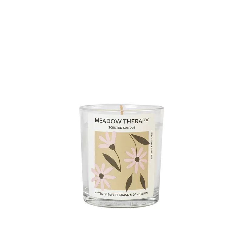 Botanical Scented Candle 'Meadow Therapy' van Broste Copenhagen – productfoto
