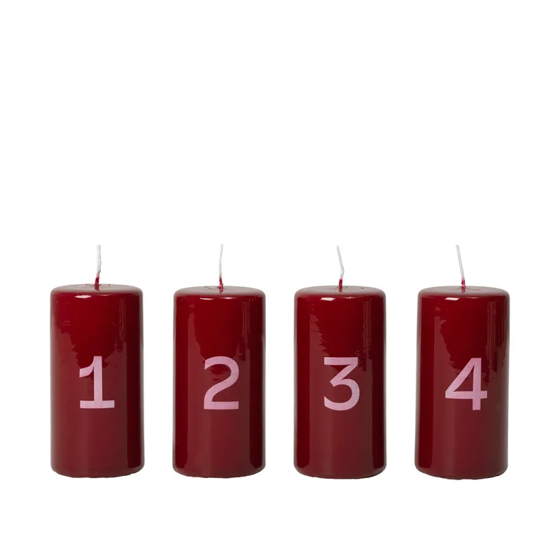 Advent Calender Candle Glossy de Broste Copenhagen – photo du produit