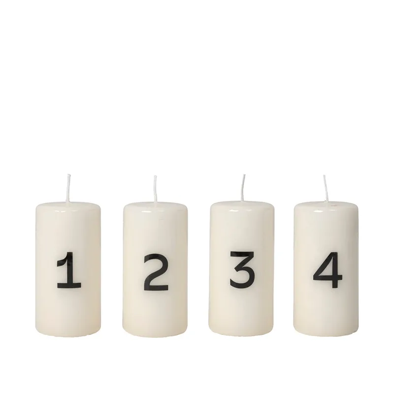 Advent Calender Candle Glossy by Broste Copenhagen – product photo
