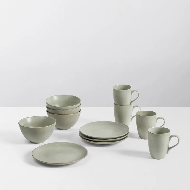 Nordic Marsh Breakfast Set for Four by Broste Copenhagen – product photo