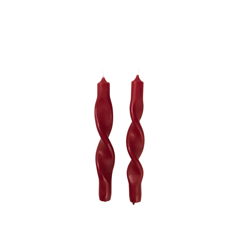 Twist Taper Candle by Broste Copenhagen – product photo