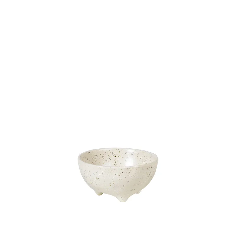 Nordic Vanilla Bowl with Small Feet de Broste Copenhagen – photo du produit