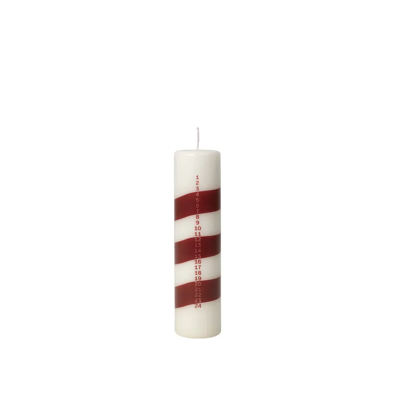 Linea Calendar Candle van Broste Copenhagen – productfoto