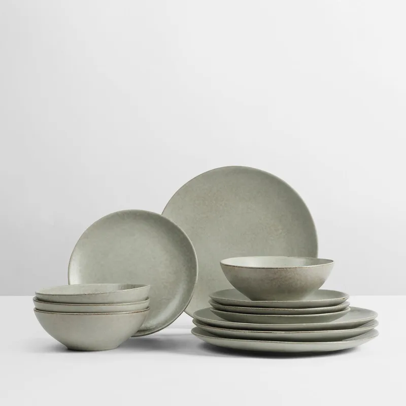 Nordic Marsh Dinner Set for Four van Broste Copenhagen – productfoto