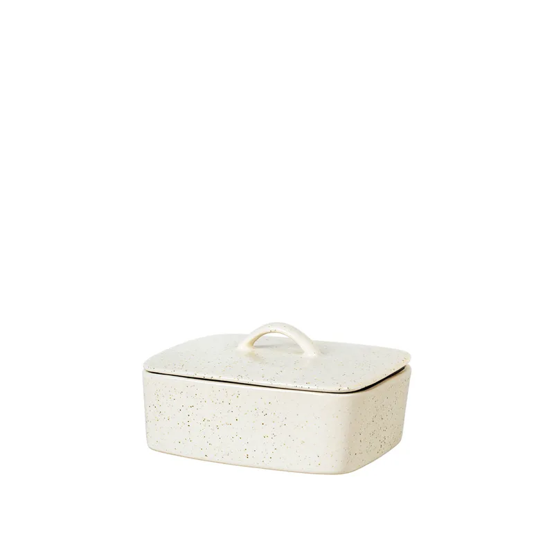 Nordic Vanilla Butter Bowl with Lid van Broste Copenhagen – productfoto